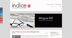 Desktop Screenshot of indicerp.com